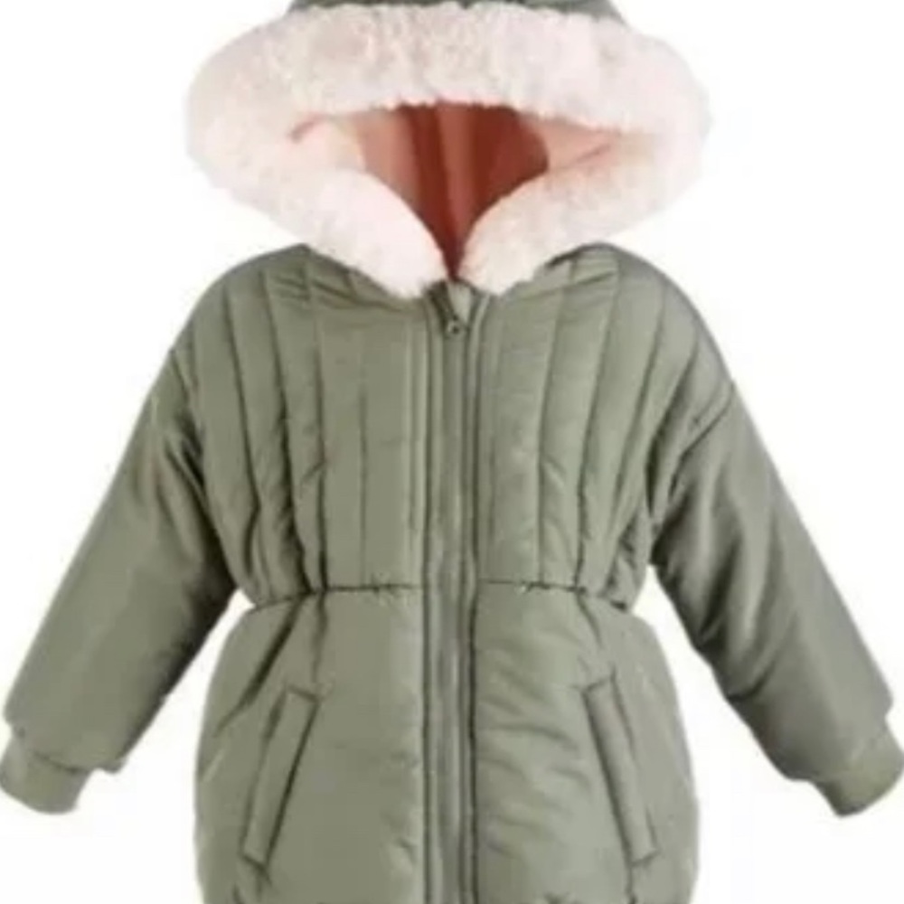First impressions Artichoke hooded parka. Never Worn with tags.